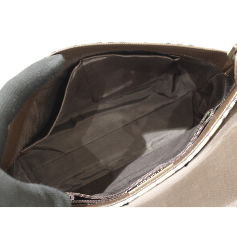 BURBERRY Nova Check Shoulder Bag Brown Beige Tan Classic - Picture 5 of 7
